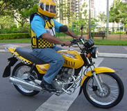 Moto Táxi no Centro de Florianópolis